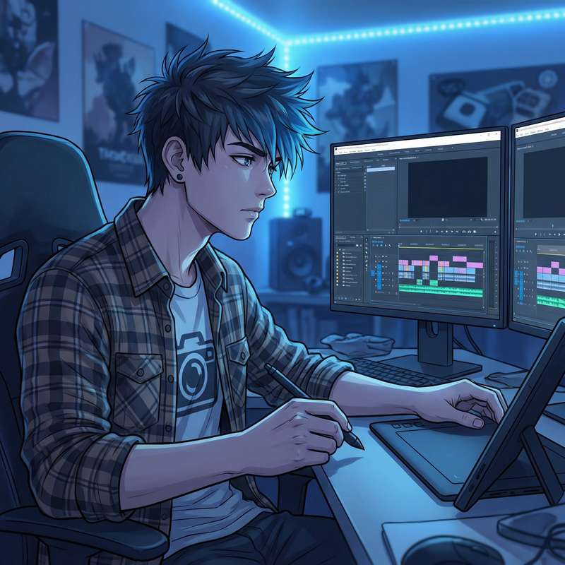 午夜福利视频剪辑师陈浩然