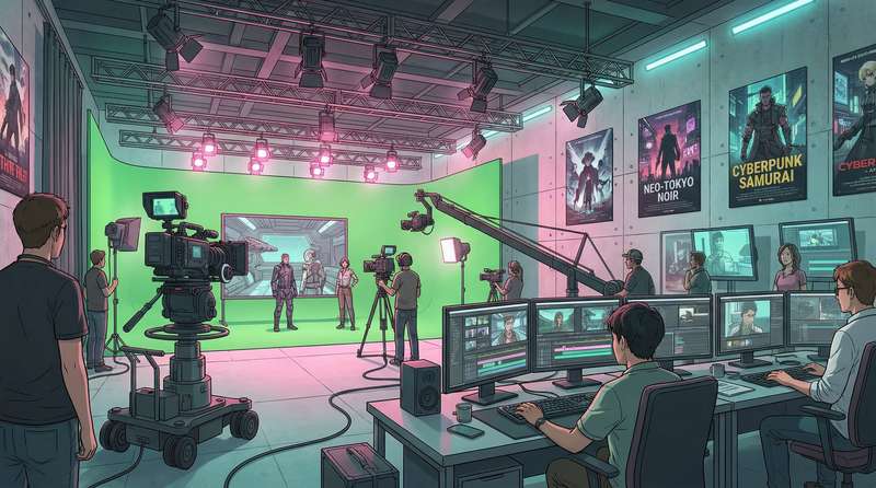 午夜福利 MV拍摄视频